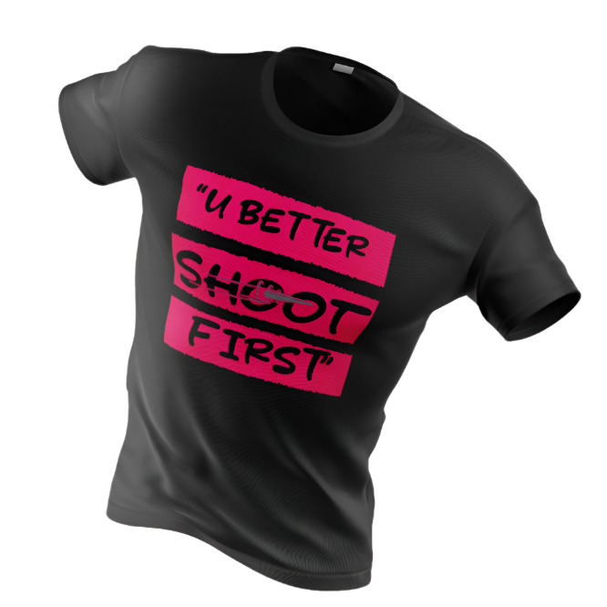 Shoot First Tee